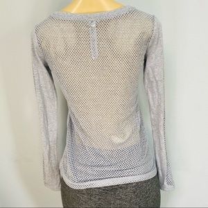 Lorna Jane Mesh Long Sleeve Top